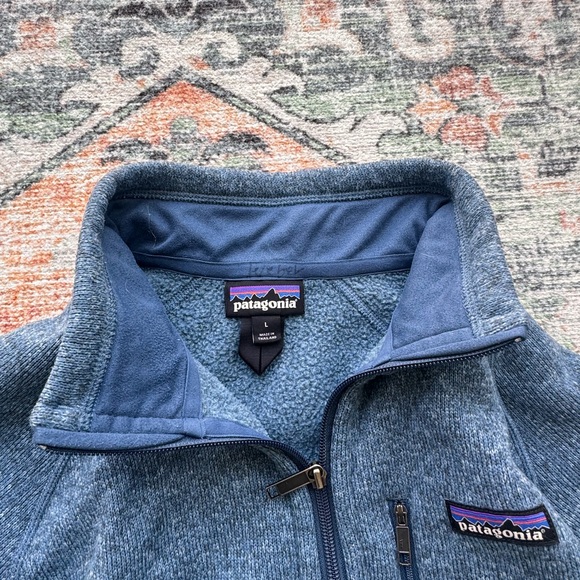 Patagonia Navy Full-Zip Fleece Jacket - Picture 8 of 14